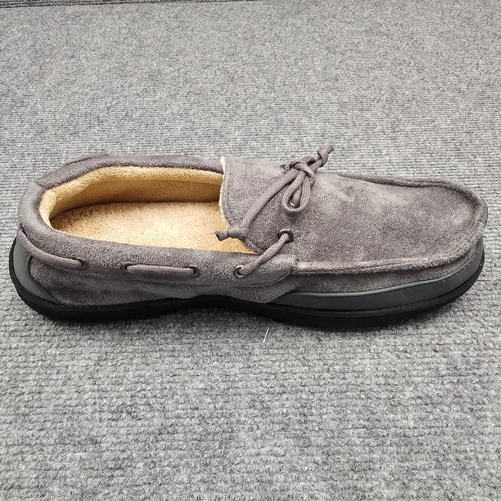 Isotoner Moccasin Slippers Memory Foam Water Repellent Indoor Outdoor  13-14 XXL